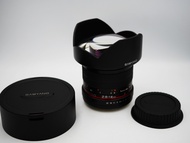 Samyang 14mm f2.8 ED AS IF UMC Lens for Canon EF Wide Angle for full-frame Canon EF-mount cameras an
