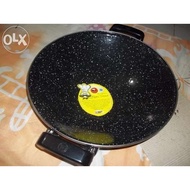 Maspion Marble Royal Wok 40Cm - Black