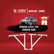 Ultra Racing | Honda Civic (FD1) 1.8 2.0/ Civic (FD2) Type R - Fender Bar 3 Point