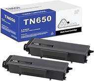 TN-650 Toner Cartridge Black Replacement for Brother TN650 High Yield Toner Cartridge HL-5270DN HL-5