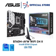 ASUS B760M-AYW WiFi II DDR4 / D4 LGA1700 Motherboard Combo 13100F / 14100 / I5-12400 / 12700K / 1440