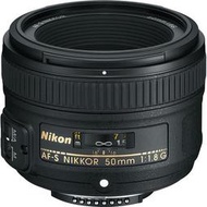 ☆晴光★全新 尼康 NIKON AF-S NIKKOR 50mm f1.8G 人像鏡 單眼鏡頭 平行輸入保固一年 台中