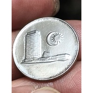 Malaysia old coin 1988 error original good condition.