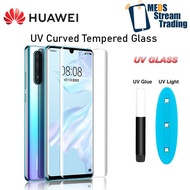 Huawei P30pro P40pro plus P50pro Mate20pro Mate30pro Mate40 pro Mate50pro UV Curved Tempered Glass