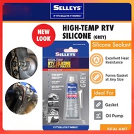 Selleys High-Temp RTV Gasket Maker Silicone l Grey 85g l Gam Gasket Tahan Panas l Gasket Maker