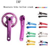 JIANKUN IXF Mountain Bicyle Cranks MTB Bike Crankset Integrated  Aluminum Alloy 104 BCD Arms Connect