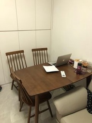 實木餐桌椅組合