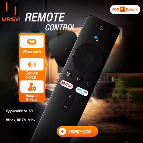 MRSVI XMRM-006 Bluetooth Voice Remote Control For Xiaomi MI Box S MI TV Stick 4K Smart TV 4X Android