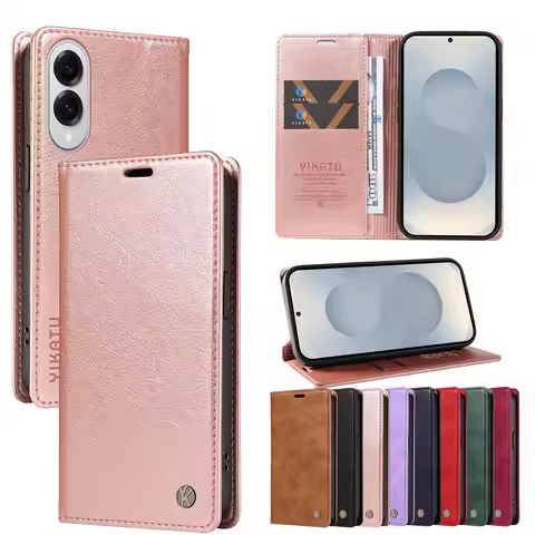 Wallet Leather Case For Samsung Galaxy J530 J6 A05 A04E A03S A03 Core A02S A310 Xcover7 5G M80S M62 