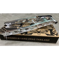 Y125 KINGDRAG HYPERTECH CNC SWING ARM +2INCI 125Z / 125ZR / 125Z ARM KING DRAG Y125 KD Swing Arm