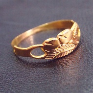 cincin 916 preloved cincin emas 916 original cincin emas 916 Classic Simple Copper Sheet Electroplat