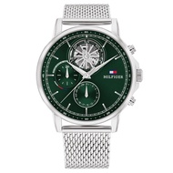 Tommy Hilfiger Stewart Silver Stainless Steel Mesh Bracelet Analog Watch TH-1710608