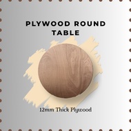 12mm Plywood Round Table Top | 2ft / 3ft / 4ft / 5ft