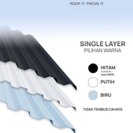 atap upvc single layer