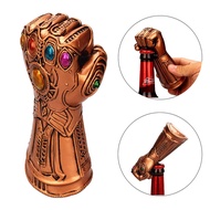 3D Beer Bottle Opener Cola Bottle Opener with Thanos Gauntlet Design, Thanos Gauntlet Gloves Bottle 