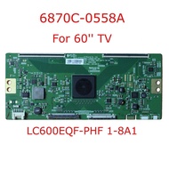 6870C-0558A T Con Board LG TV Card V15 60UHD 120HZ Control Ver 0.6 LC600EQF-PHF 1-8A1 Equipment For 
