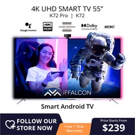 iFFALCON K72 | K72 Pro Series AiPQ 4K QUHD Chromecast Smart TV 55 inch | 4K TV | Smart TV