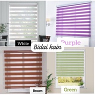 Zebra Blinds / Bidai Zebra / Bidai Modern / Roller Blinds / Window Blinds / Langsir / Curtains