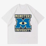 T-SHIRT | T-SHIRT CARTOON MONSTER UNIVERSITY | CARTOON WHITE T-SHIRT