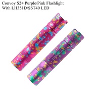 Original Convoy S2+ Flashlight With LH351D/SST40 LED Camping Hiking Light