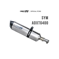 PROJECT79 EXHAUST SLIP ON SET SCOOTER BIKE TOURING BIKE QPLSYM02+QPM04TT-L - SYM ADXTG400