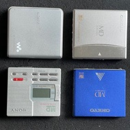 mini disc md player sony mz-r90 mz-e630 onkyo md-p20 md-p30