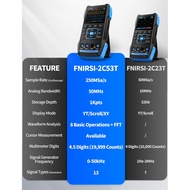 Dans Dans Fnirsi 2C53T Portable 3 in 1 Digital Oscilloscope Signal Generator Multimeter Dual Channel