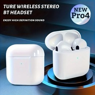 (Same day shipment) Pro 4 TWS wireless Bluetooth earphones compatible with earphones, with Pro4 earp