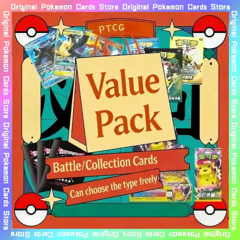 100%Original Pokemon PTCG Simplified Chinese Rare Flash Cards Lucky Bag SR UR HR AR CHR Mystery Box 