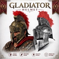 Trojan Warrior Spartan Helmet. Gladiator Medieval Party Helmet