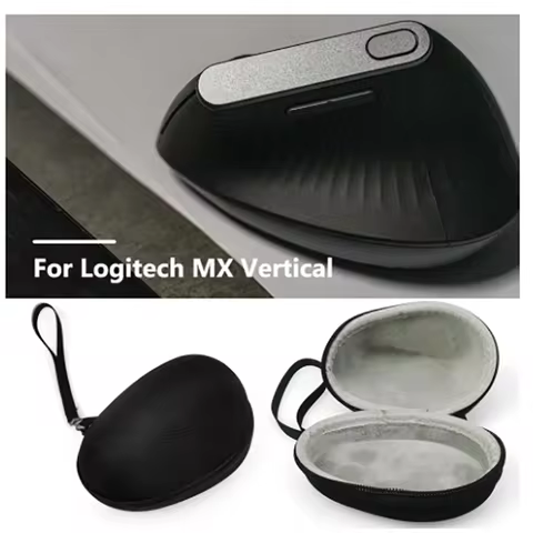 EVA Hard Mouse Case for Logitech MX Vertical/Lift Vertical Mice Storage Bags Travel Carrying Mouse P