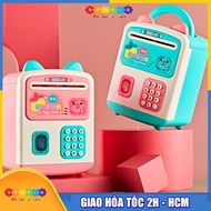 Smart fingerprint safe for children, money saving box
