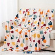 Informa 150X200 cm Printed Microfiber Blanket Lael Blanket Motif Body Warming Cloth Bed Accessories 