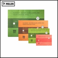 MELEN Watercolor Sketchbook, 20 Sheets 32K 16K 8K Watercolor Paper Block,  300g 100% Cotton Art Pape