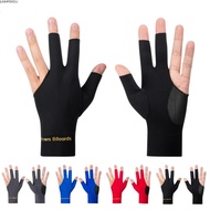 JUNMPER2R Billiard Glove, Elastic Anti-slip Snooker Glove, Durable Fitness Accessories Three Fingers