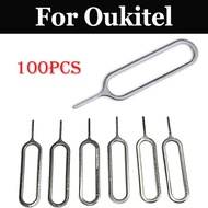 online 100pcs Sim Card Needle Cell Phone Tool Tray For Oukitel U15S U20 Plus K7000 U15 Pro C3 C2 U7