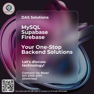 MySQL - Firebase - Supabase - One-Stop Backend Solution (OSBS)