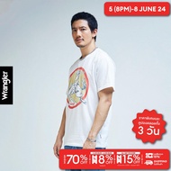 WRANGLER เสื้อยืดแขนสั้นผู้ชาย คอลเลคชั่น Wrangler Keeps You Cool ทรง Regular รุ่น WR S424MTSSN43