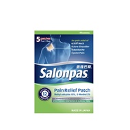 Salonpas Pain Relief Patch 5 Patches 7 cm X 10 CM
