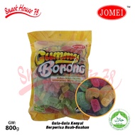 Jomei Gummy Borong Gula-gula Kenyal Berperisa Buah-Buahan 800g