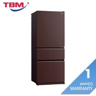 [Klang Valley Delivery Only] Mitsubishi MR-CGX46EN-GBR 3 Doors Fridge Inverter Glass Door G460L Glas