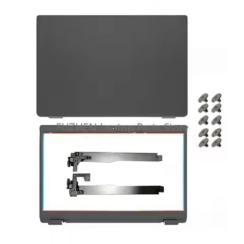 LCD Back Cover Front Bezel Hinges For Latitude 3510 E3510 L3510 Laptop Rear Lid Top Case Shell 08XVW