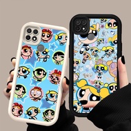 HW-34 The Powerpuff Girls Shockproof Silicone Casing for Realme Narzo Note C21 12 13 30A 70T 20 70 C