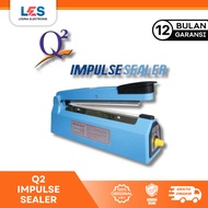 MESIN Impulse Sealer Q2 Q-8200 20cm Automatic Plastic Sealing Machine for Snacks and Business - Lesi