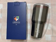 股東會紀念品 開發金 超真空不鏽鋼晶鑽杯 930ml