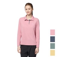 【Wildland 荒野】彈性森氧防蚊吸排長袖POLO衫 女 W1617