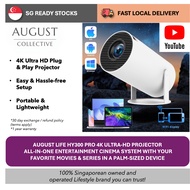 【SG STOCKS】4K UHD HY300 Pro Projector | Instantly stream Netflix, Disney+, Prime & More | Plug & Pla