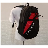 Badminton Backpack Racket Bag - Badminton Racket Bag - 3-zipper Badminton Bag - Badminton Racket Bag