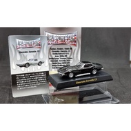 Kyosho 1/64 Chevrolet Corvette C3 (VHTF) Black American Series 2 (not Tarmac Inno64 Mini GT) 1:64 Di