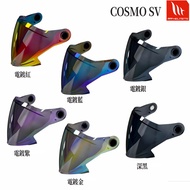 MT COSMO SV Large Lens 3/4 Cover Multi-Layer Film Helmet Lens-23 Fans Helmet Motorcycle Helmet Acces